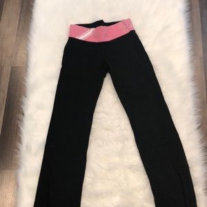 Pink Bedazzled Yoga Pants